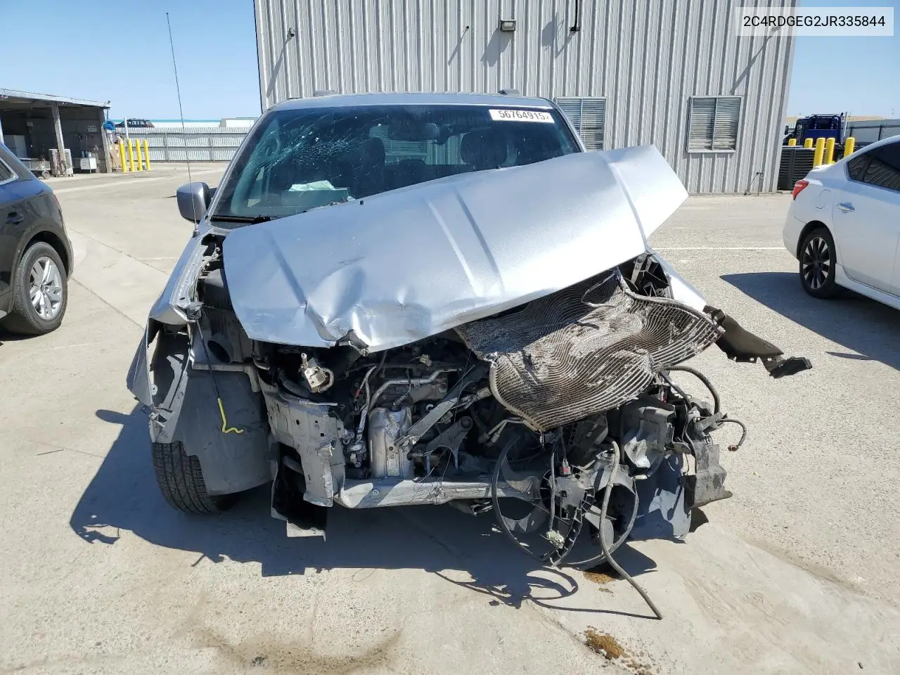 2018 Dodge Grand Caravan Gt VIN: 2C4RDGEG2JR335844 Lot: 56764915