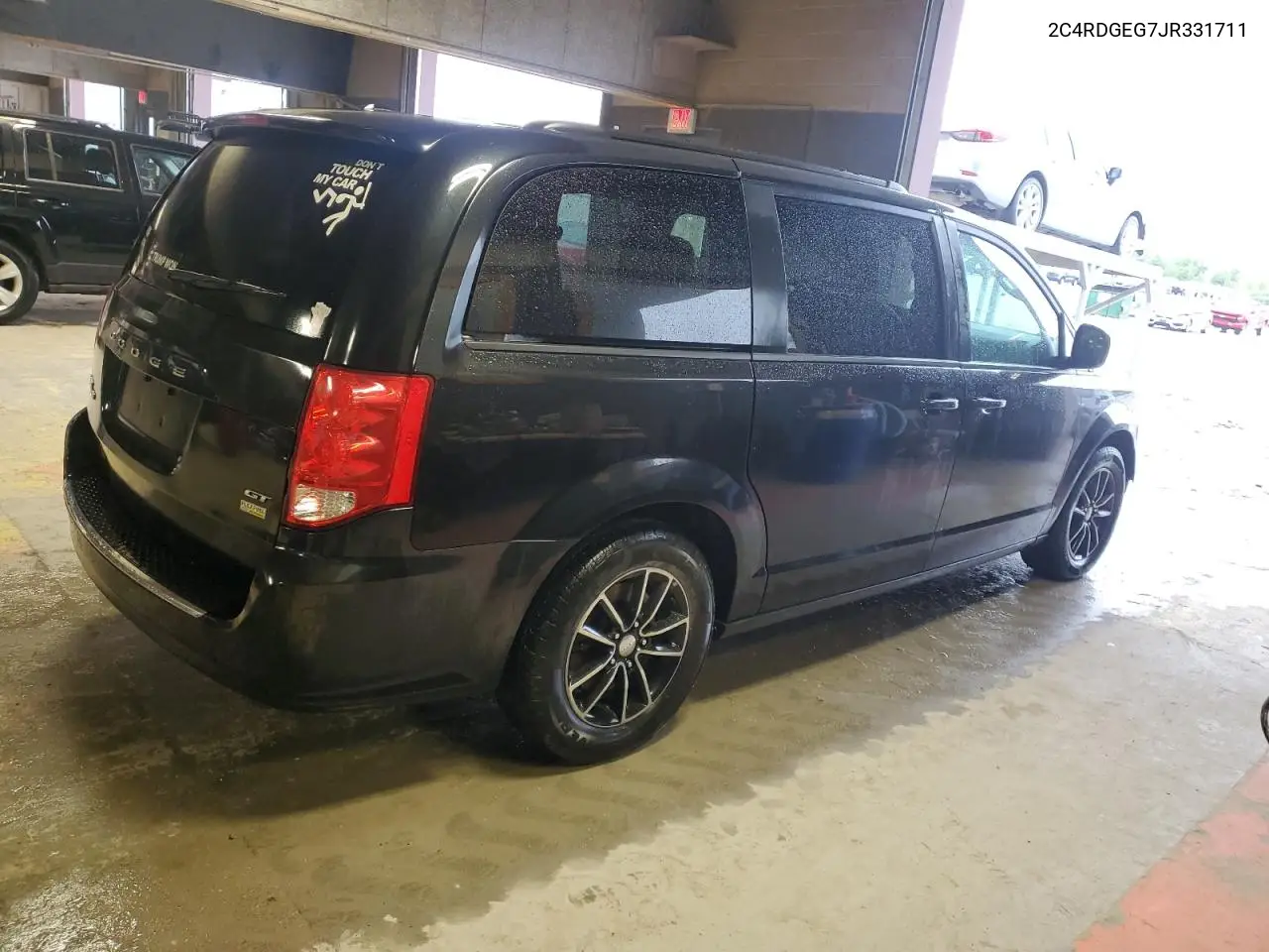 2018 Dodge Grand Caravan Gt VIN: 2C4RDGEG7JR331711 Lot: 56994035