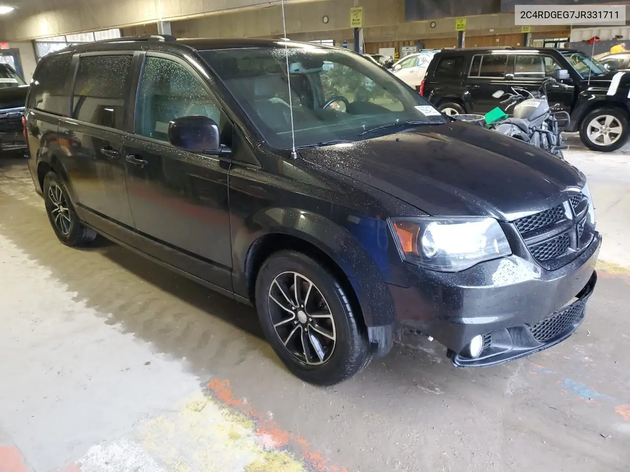 2018 Dodge Grand Caravan Gt VIN: 2C4RDGEG7JR331711 Lot: 56994035
