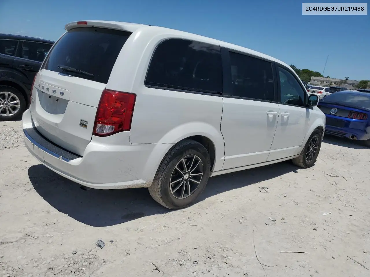 2018 Dodge Grand Caravan Gt VIN: 2C4RDGEG7JR219488 Lot: 57218345
