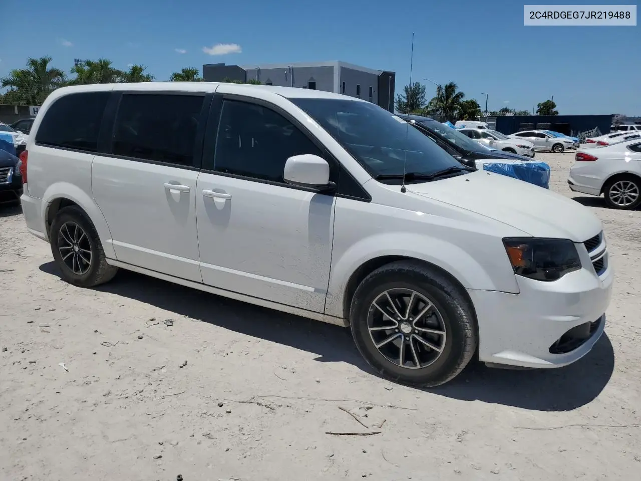 2018 Dodge Grand Caravan Gt VIN: 2C4RDGEG7JR219488 Lot: 57218345