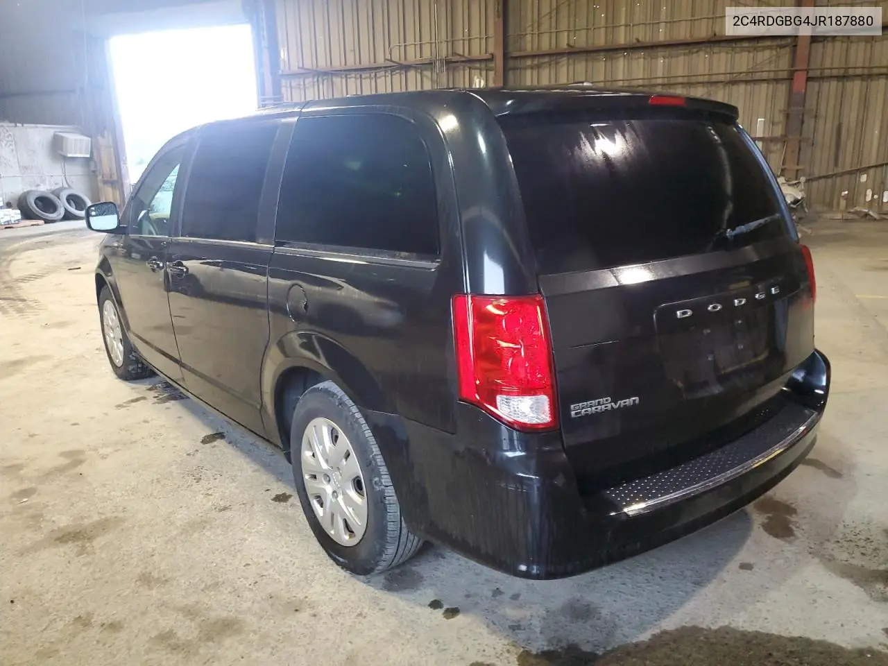 2018 Dodge Grand Caravan Se VIN: 2C4RDGBG4JR187880 Lot: 60786365