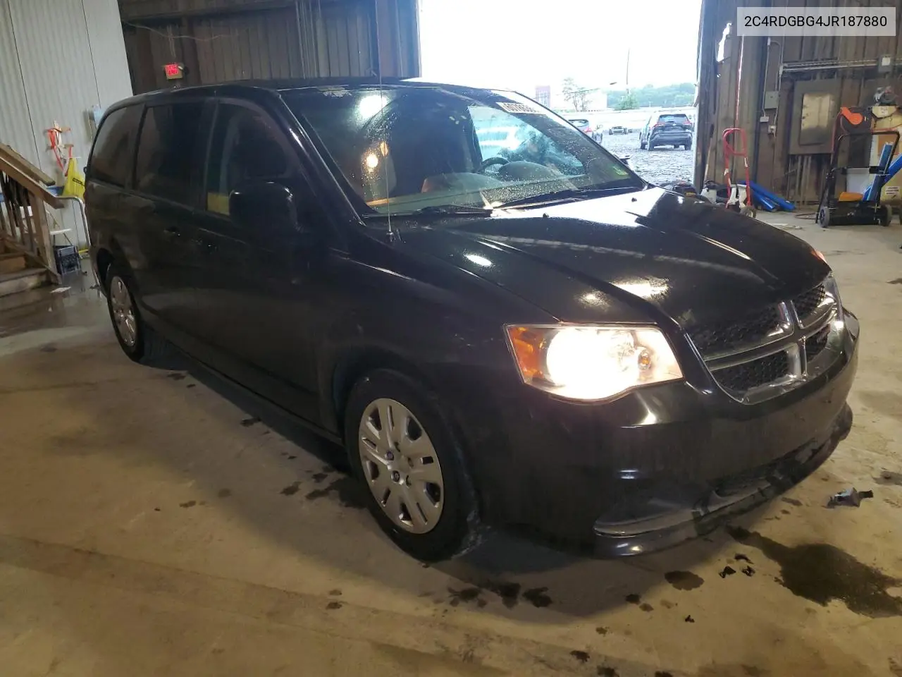 2018 Dodge Grand Caravan Se VIN: 2C4RDGBG4JR187880 Lot: 60786365