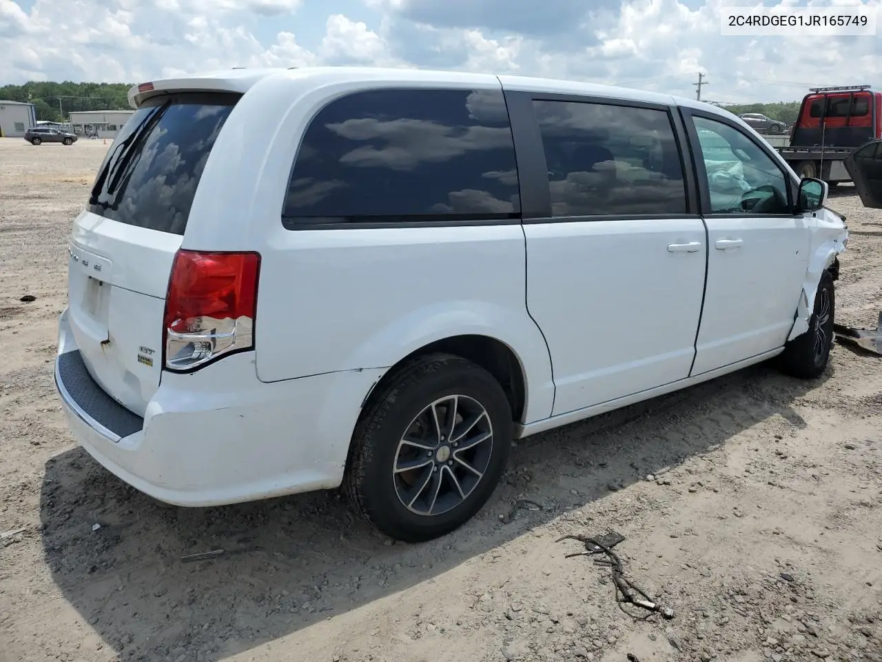 2018 Dodge Grand Caravan Gt VIN: 2C4RDGEG1JR165749 Lot: 62516345