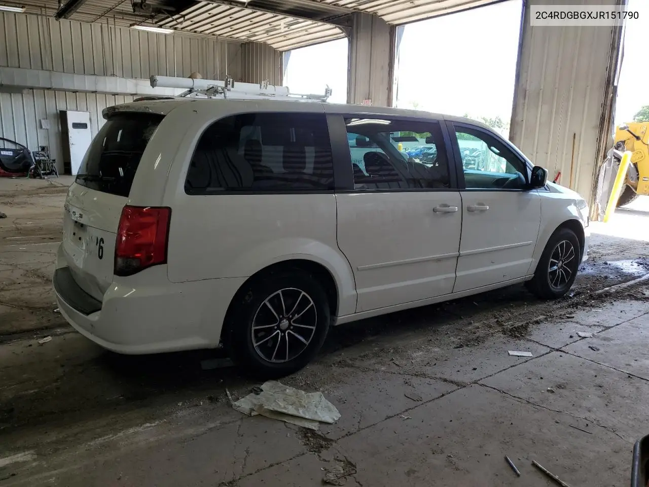 2018 Dodge Grand Caravan Se VIN: 2C4RDGBGXJR151790 Lot: 62664805
