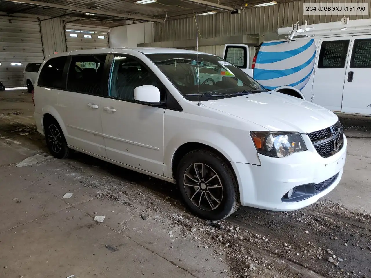 2018 Dodge Grand Caravan Se VIN: 2C4RDGBGXJR151790 Lot: 62664805