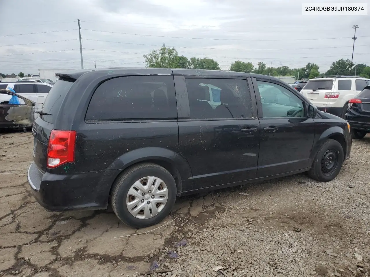 2018 Dodge Grand Caravan Se VIN: 2C4RDGBG9JR180374 Lot: 63082985