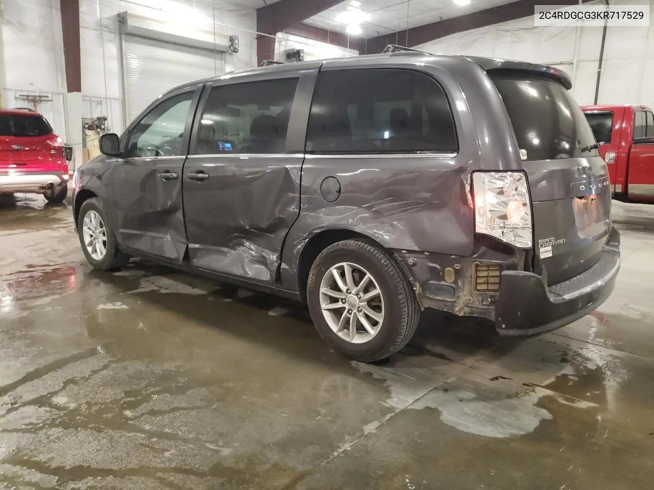 2019 Dodge Grand Caravan Sxt VIN: 2C4RDGCG3KR717529 Lot: 56214865