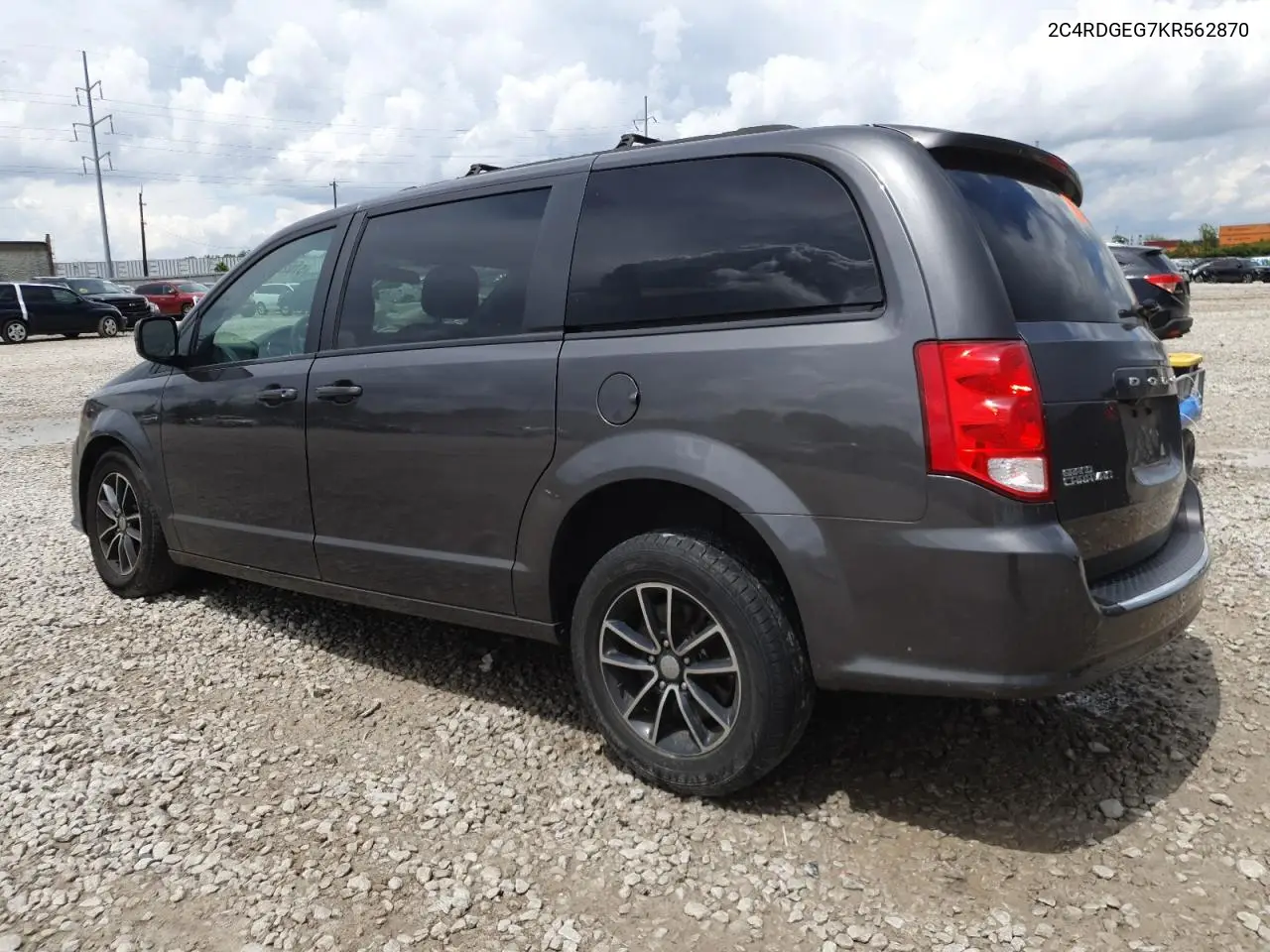 2019 Dodge Grand Caravan Gt VIN: 2C4RDGEG7KR562870 Lot: 57028975