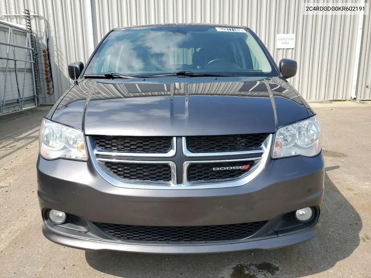 2019 Dodge Grand Caravan Crew VIN: 2C4RDGDG0KR602191 Lot: 62077185