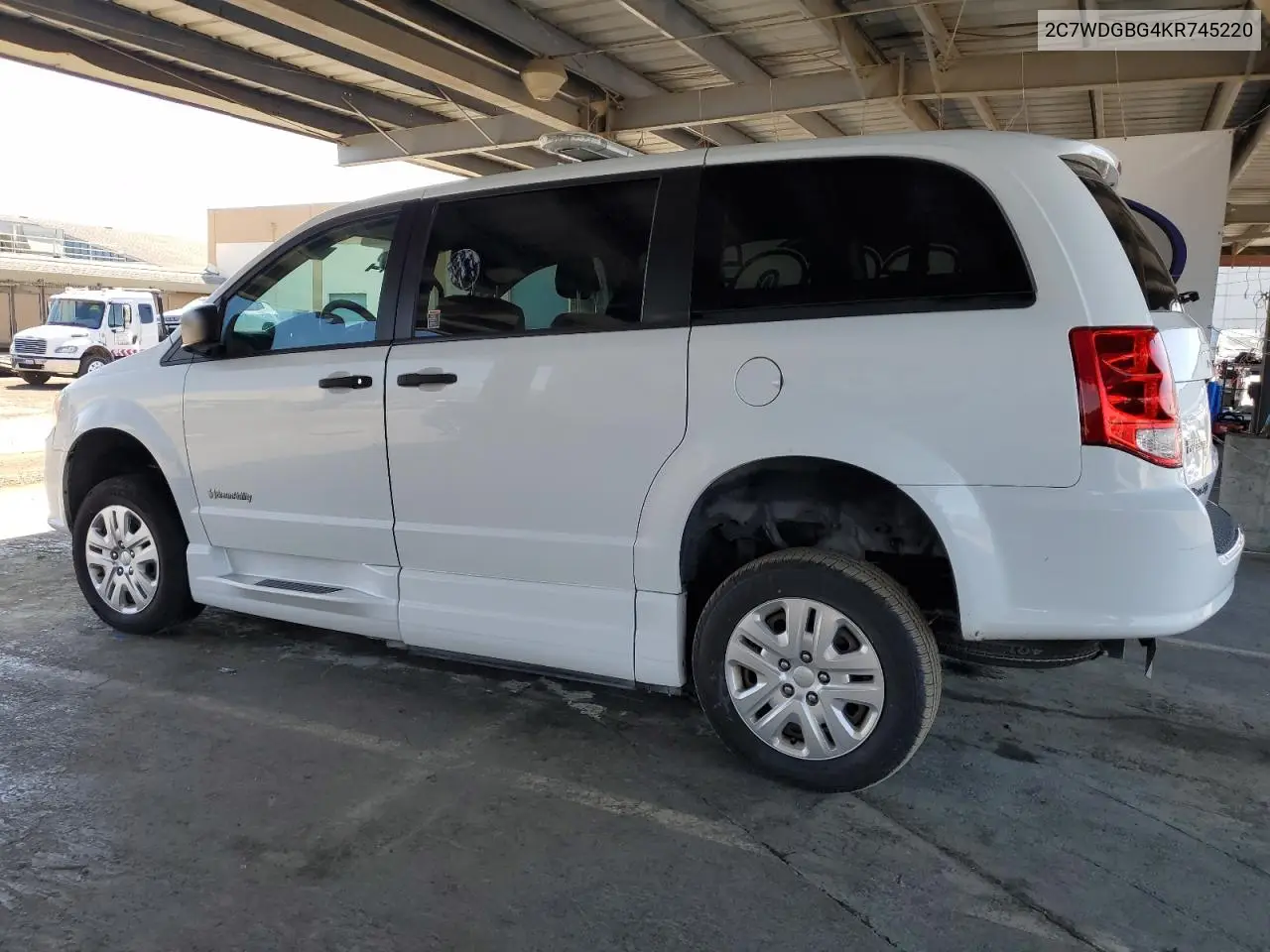 2019 Dodge Grand Caravan Se VIN: 2C7WDGBG4KR745220 Lot: 62908145