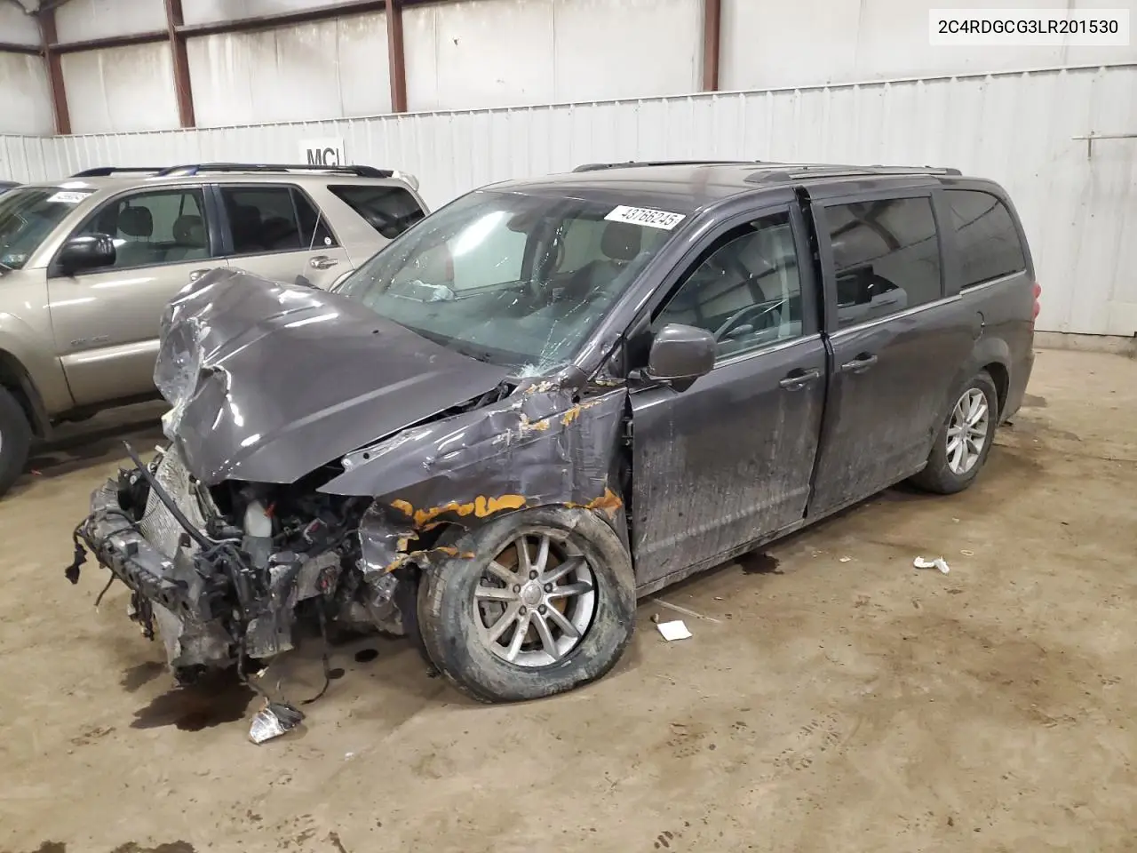 2020 Dodge Grand Caravan Sxt VIN: 2C4RDGCG3LR201530 Lot: 43766245