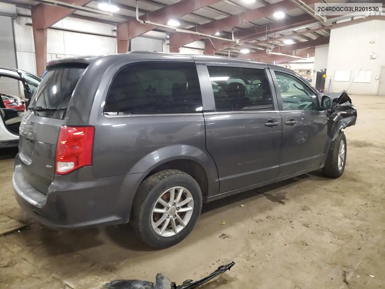 2020 Dodge Grand Caravan Sxt VIN: 2C4RDGCG3LR201530 Lot: 43766245