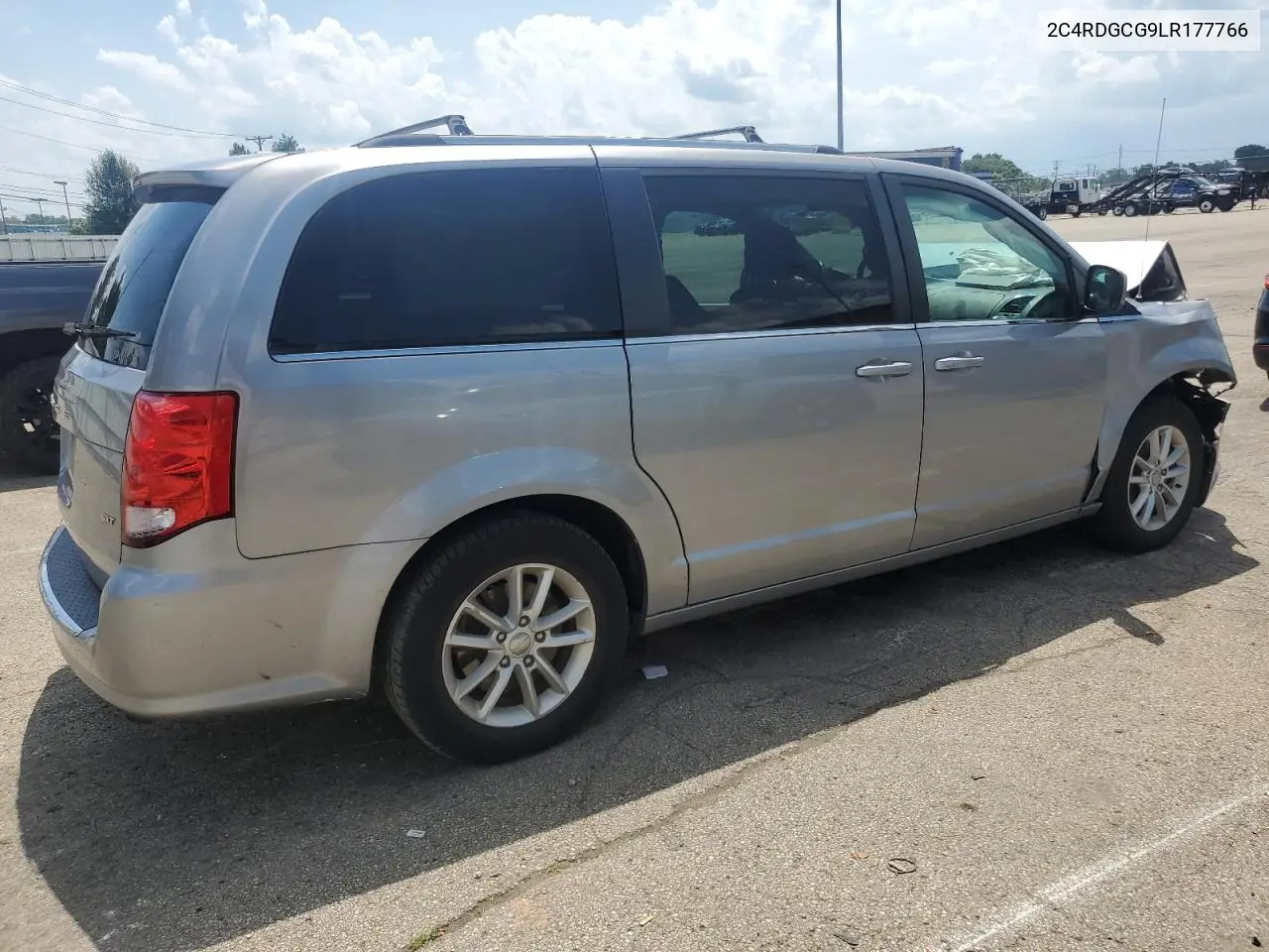 2020 Dodge Grand Caravan Sxt VIN: 2C4RDGCG9LR177766 Lot: 62767415
