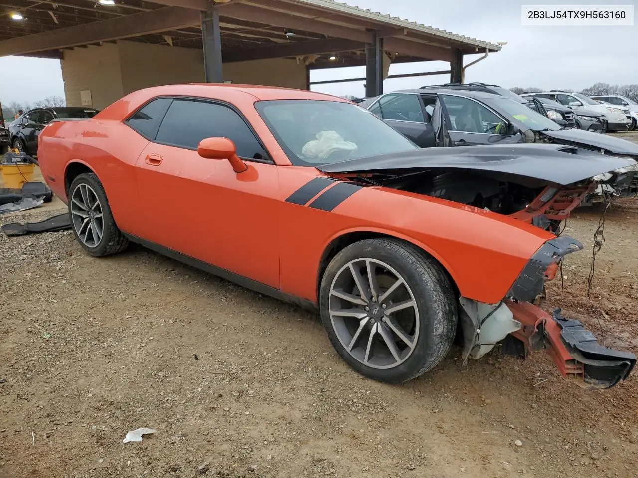 2009 Dodge Challenger R/T VIN: 2B3LJ54TX9H563160 Lot: 48863065