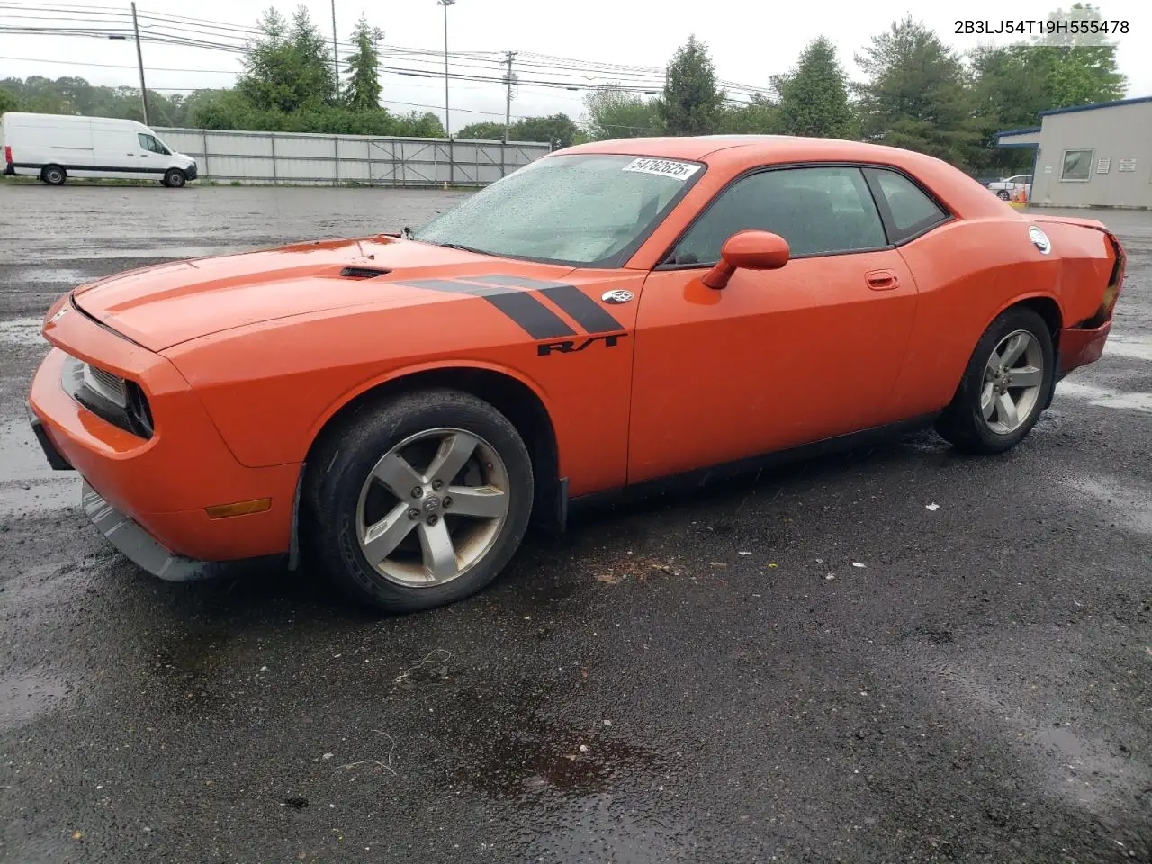 2009 Dodge Challenger R/T VIN: 2B3LJ54T19H555478 Lot: 54762625