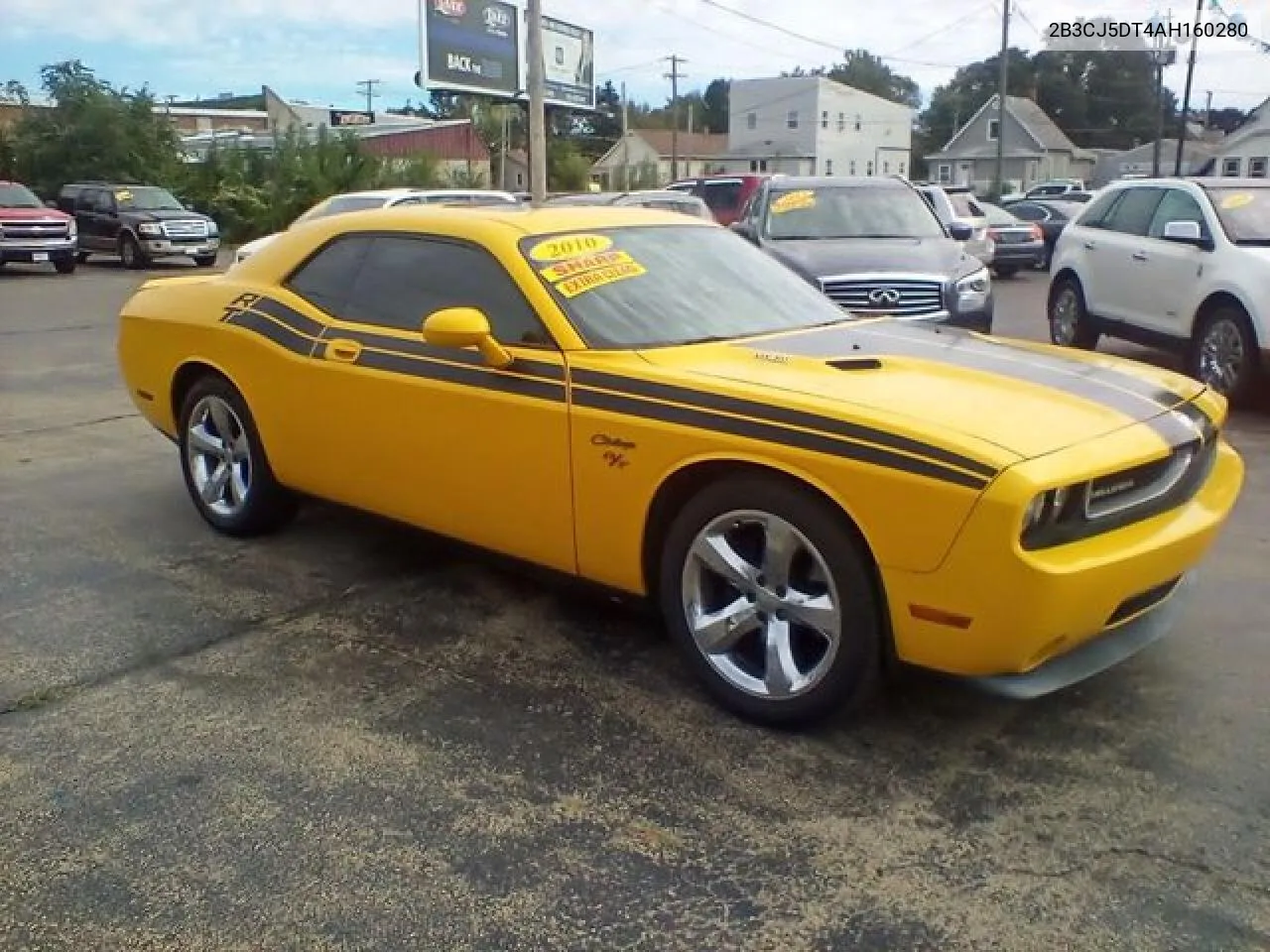 2010 Dodge Challenger R/T VIN: 2B3CJ5DT4AH160280 Lot: 60919032