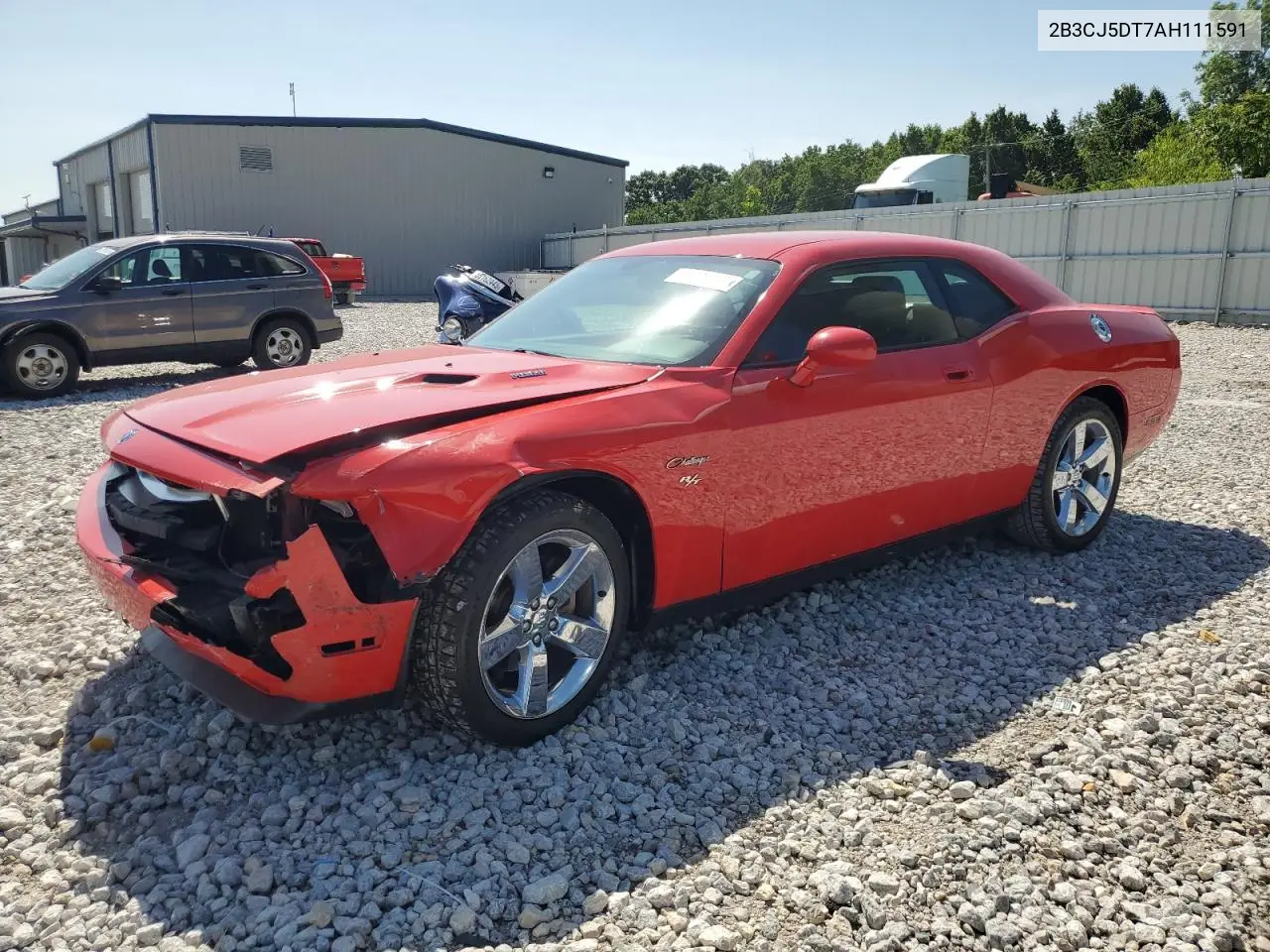 2010 Dodge Challenger R/T VIN: 2B3CJ5DT7AH111591 Lot: 61941385