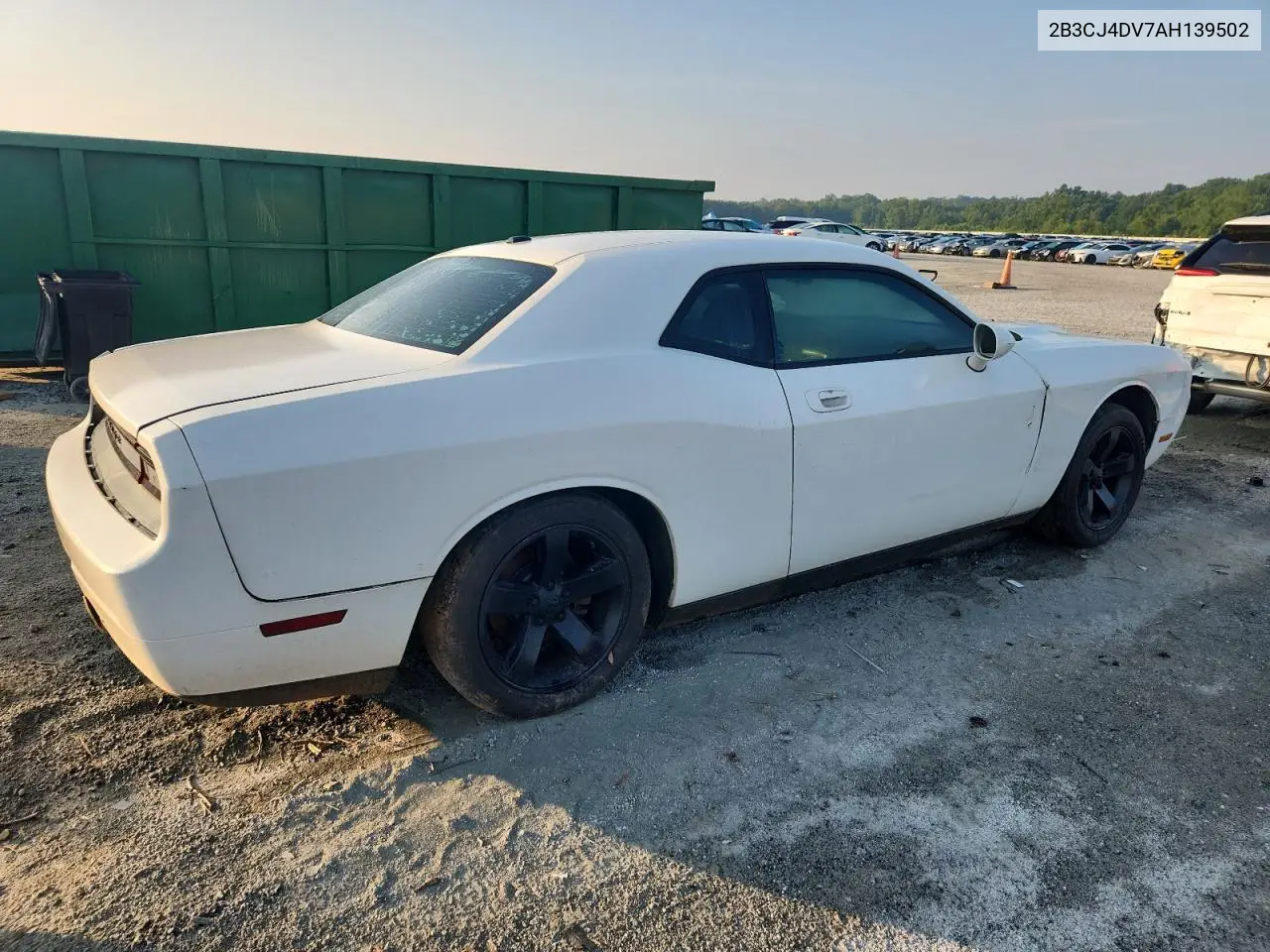 2010 Dodge Challenger Se VIN: 2B3CJ4DV7AH139502 Lot: 62680745