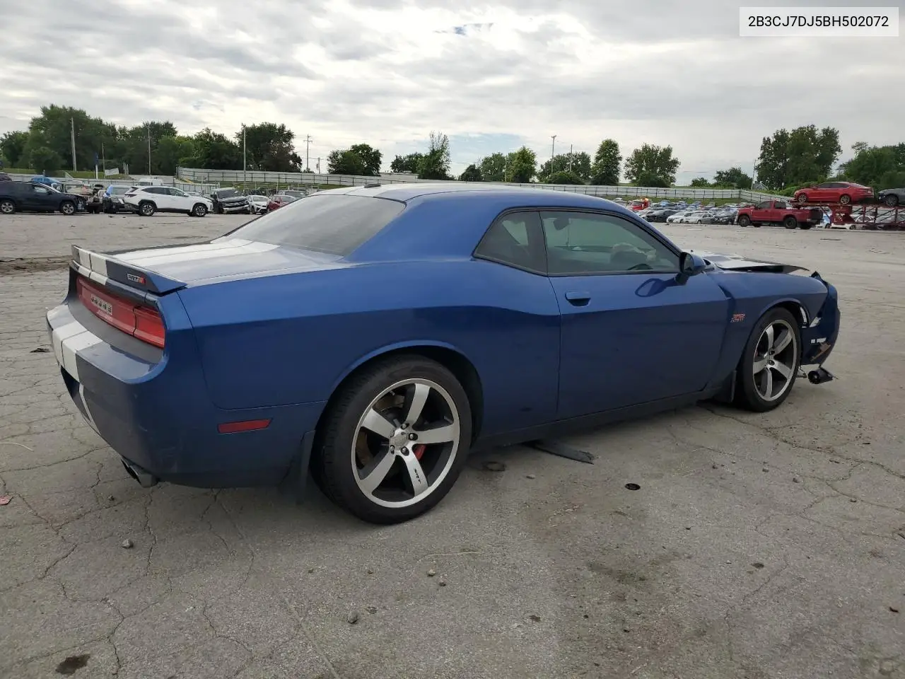 2b3cj7dj5bh502072 2B3CJ7DJ5BH502072 2011 Dodge Challenger Srt-8