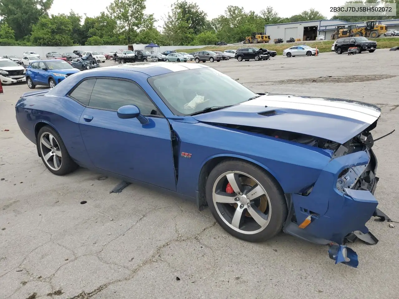 2b3cj7dj5bh502072 2B3CJ7DJ5BH502072 2011 Dodge Challenger Srt-8