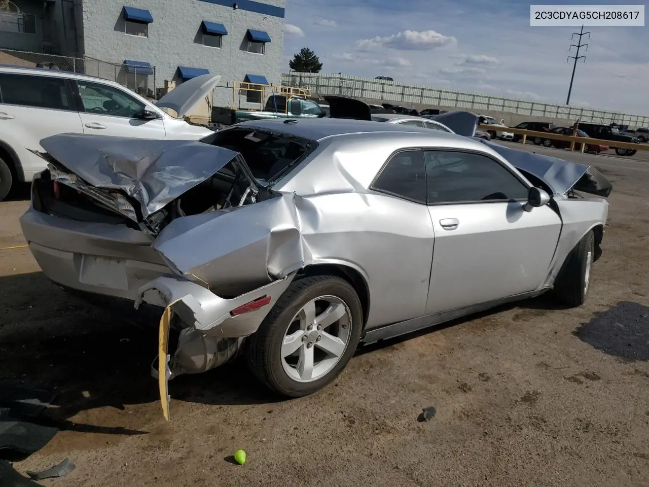 2012 Dodge Challenger Sxt VIN: 2C3CDYAG5CH208617 Lot: 50416105