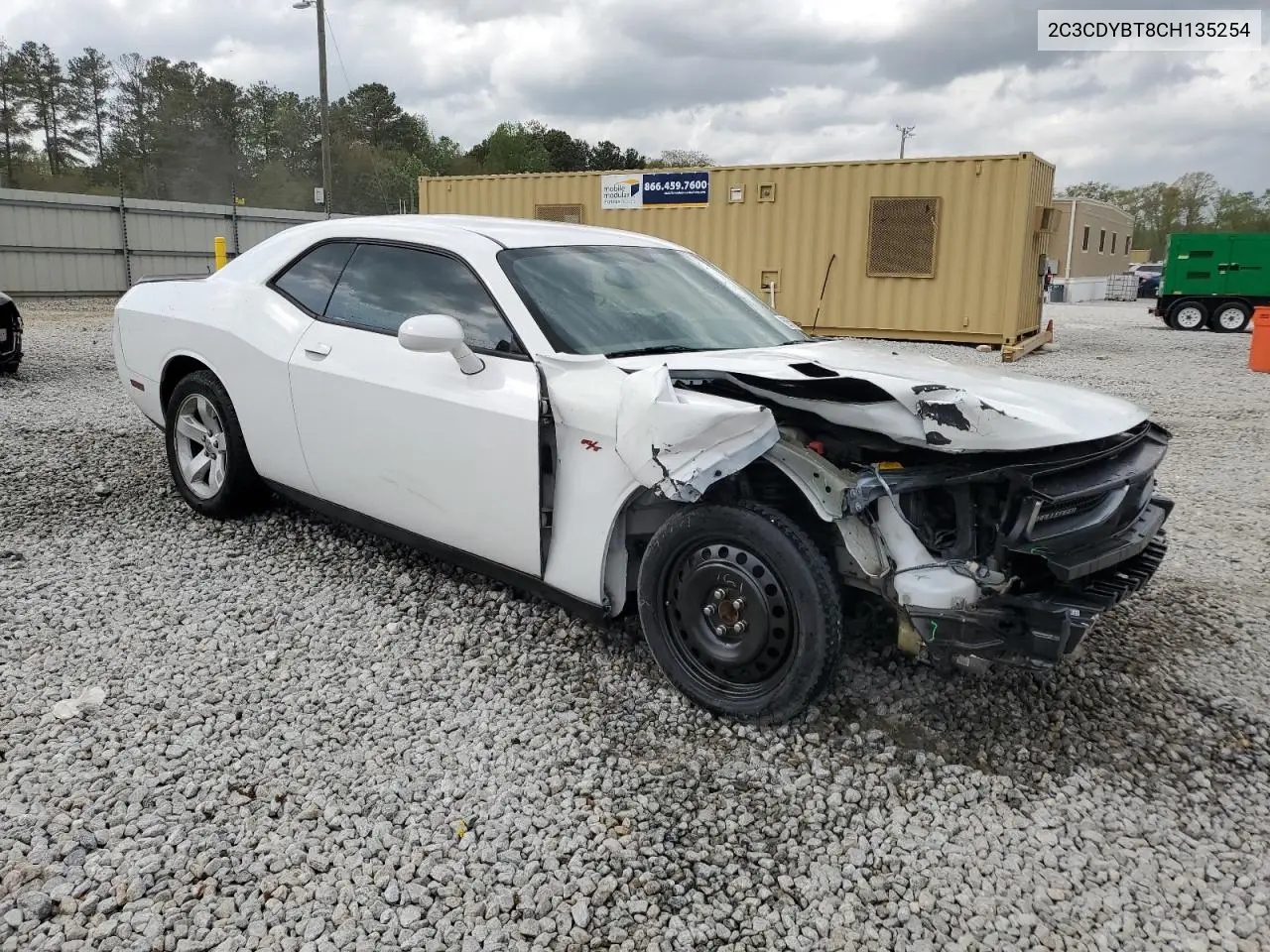 2012 Dodge Challenger R/T VIN: 2C3CDYBT8CH135254 Lot: 50559265