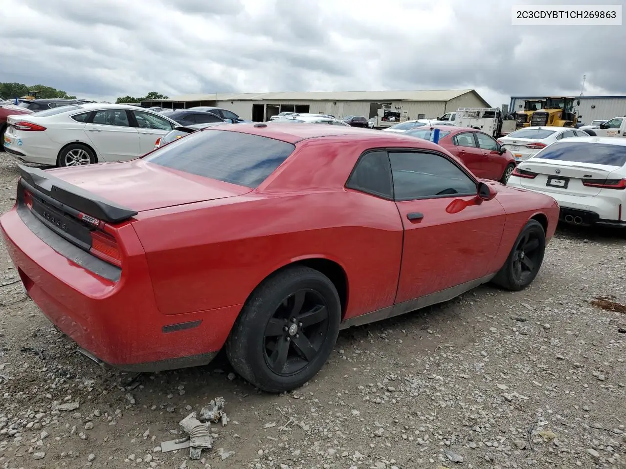 2012 Dodge Challenger R/T VIN: 2C3CDYBT1CH269863 Lot: 56380945