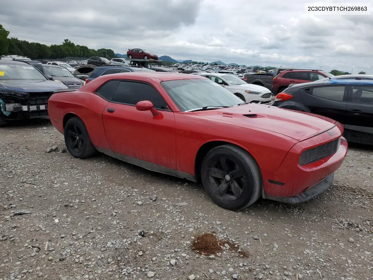 2012 Dodge Challenger R/T VIN: 2C3CDYBT1CH269863 Lot: 56380945