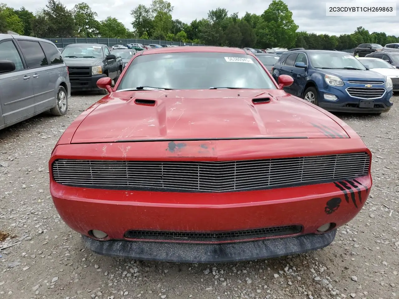 2012 Dodge Challenger R/T VIN: 2C3CDYBT1CH269863 Lot: 56380945