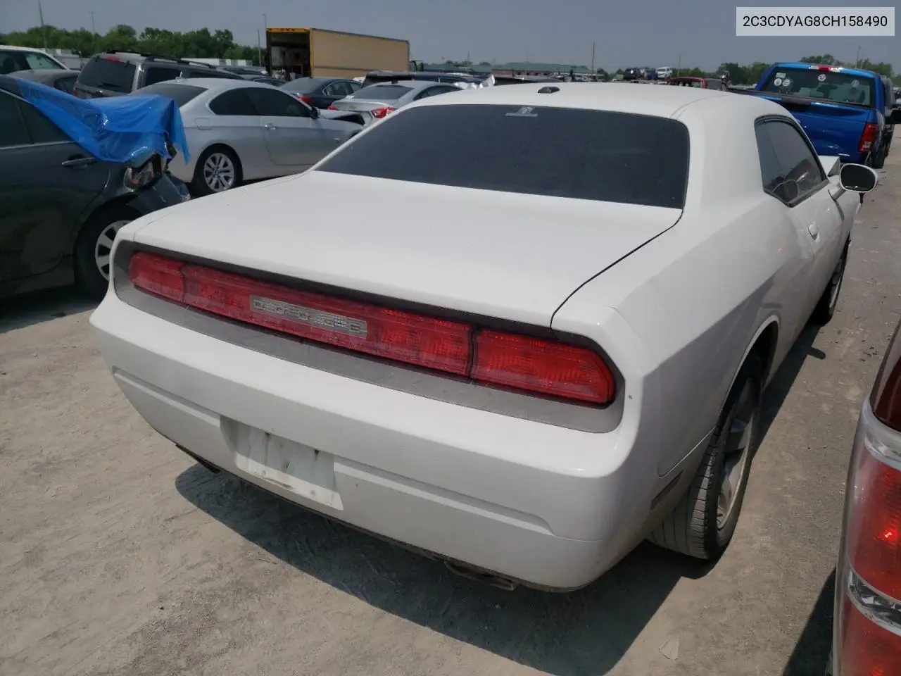2012 Dodge Challenger Sxt VIN: 2C3CDYAG8CH158490 Lot: 56462933
