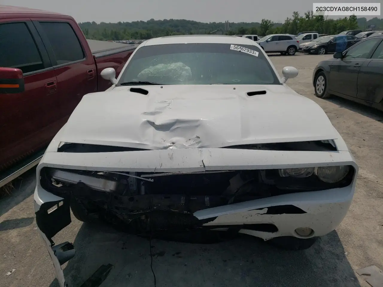 2012 Dodge Challenger Sxt VIN: 2C3CDYAG8CH158490 Lot: 56462933
