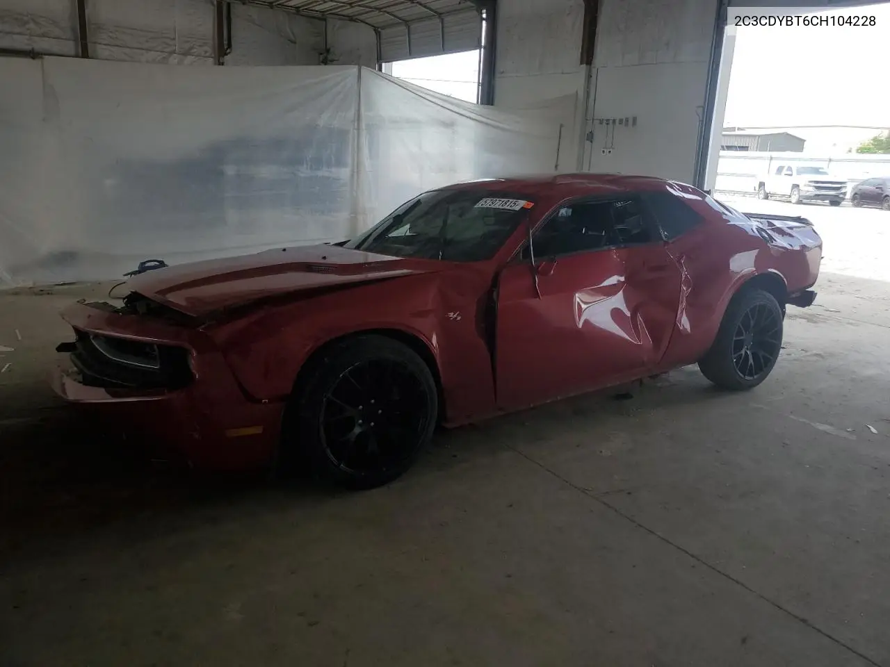 2012 Dodge Challenger R/T VIN: 2C3CDYBT6CH104228 Lot: 57971815