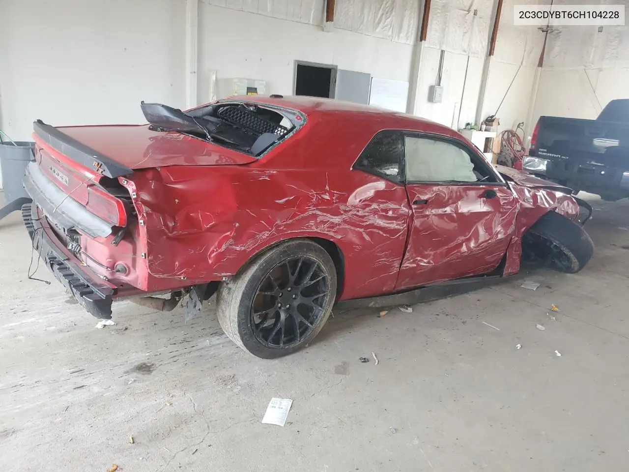 2012 Dodge Challenger R/T VIN: 2C3CDYBT6CH104228 Lot: 57971815