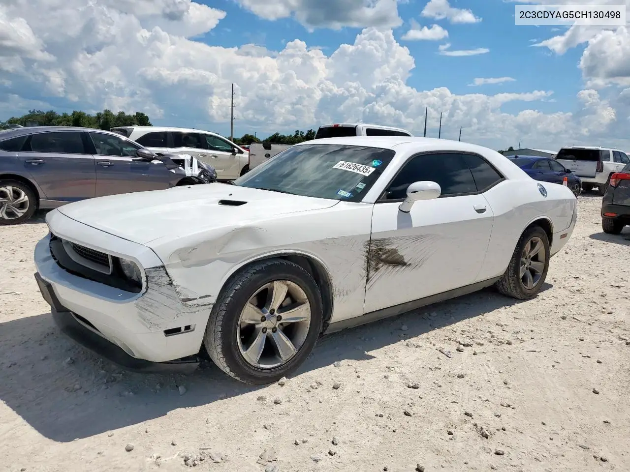 2012 Dodge Challenger Sxt VIN: 2C3CDYAG5CH130498 Lot: 61626435