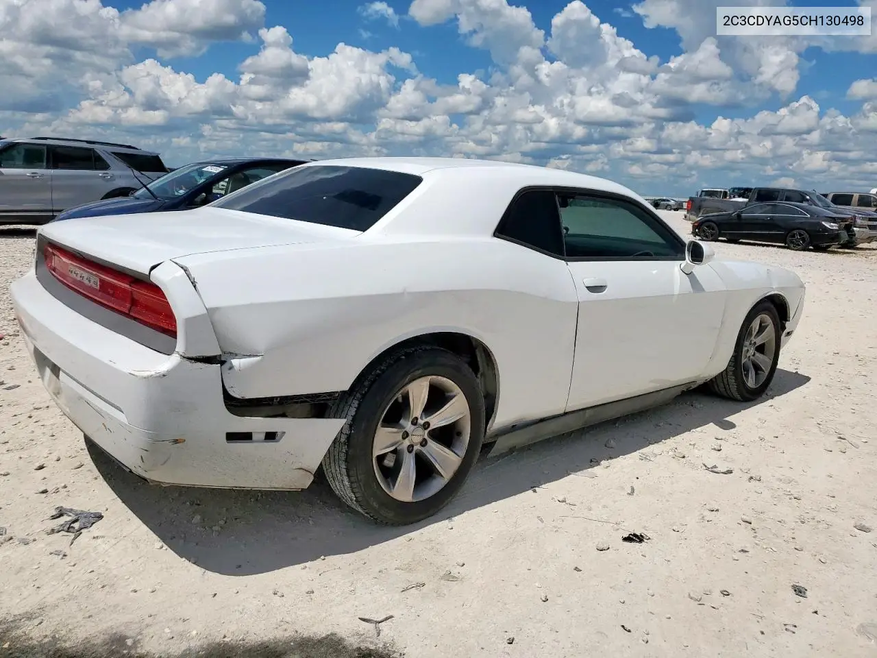 2012 Dodge Challenger Sxt VIN: 2C3CDYAG5CH130498 Lot: 61626435