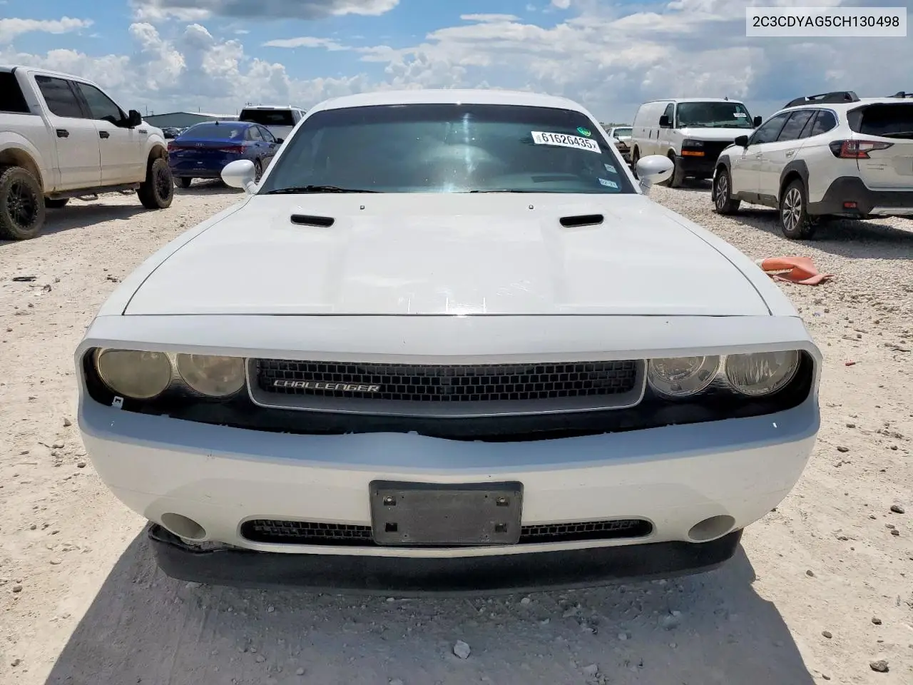 2012 Dodge Challenger Sxt VIN: 2C3CDYAG5CH130498 Lot: 61626435