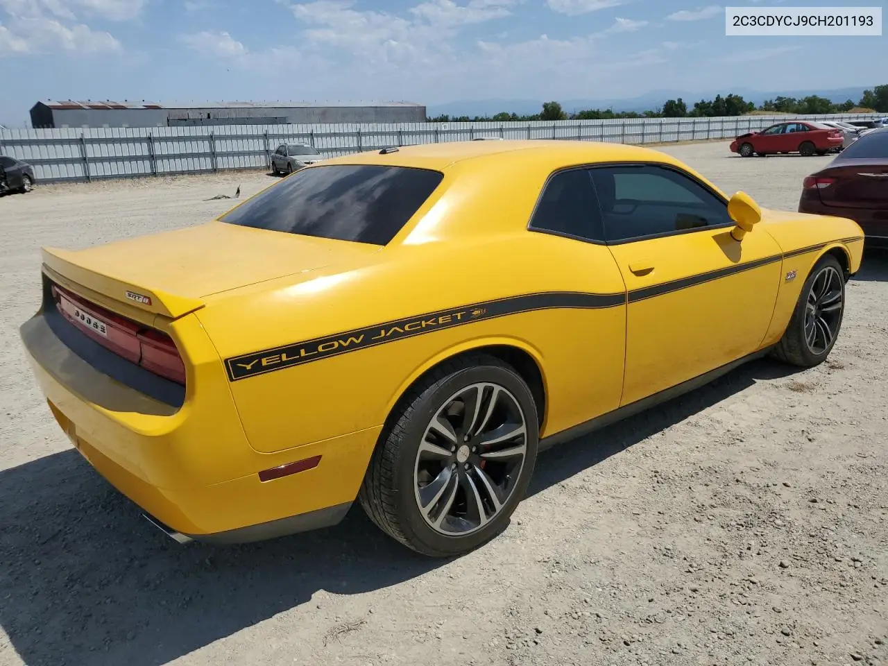 2c3cdycj9ch201193 2C3CDYCJ9CH201193 2012 Dodge Challenger Srt-8