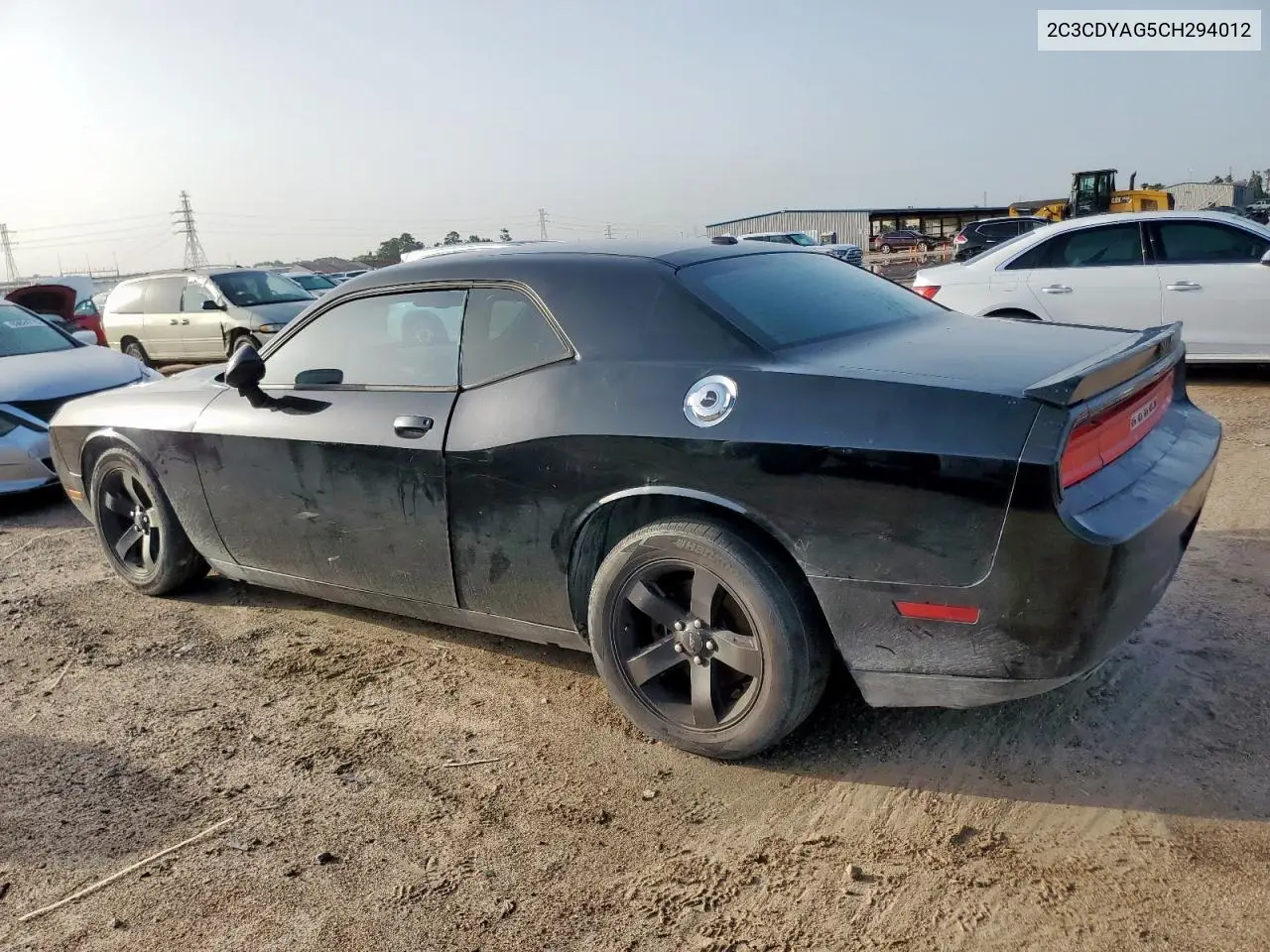 2012 Dodge Challenger Sxt VIN: 2C3CDYAG5CH294012 Lot: 62731165