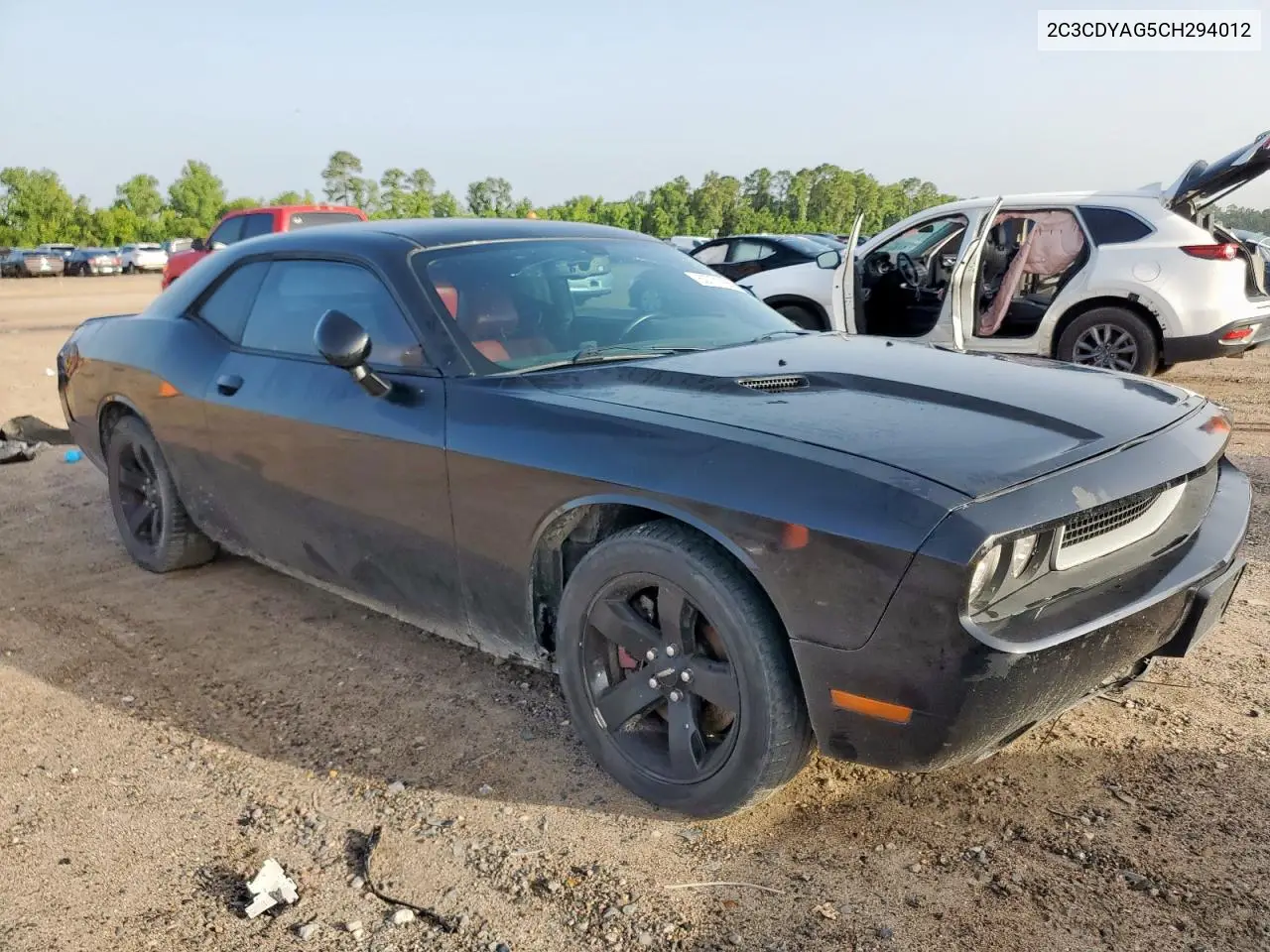 2012 Dodge Challenger Sxt VIN: 2C3CDYAG5CH294012 Lot: 62731165