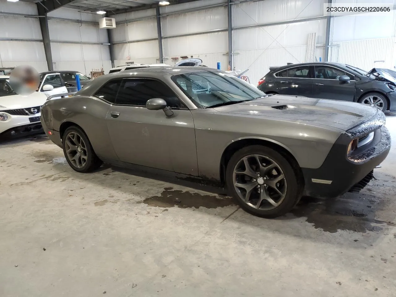 2012 Dodge Challenger Sxt VIN: 2C3CDYAG5CH220606 Lot: 86629834
