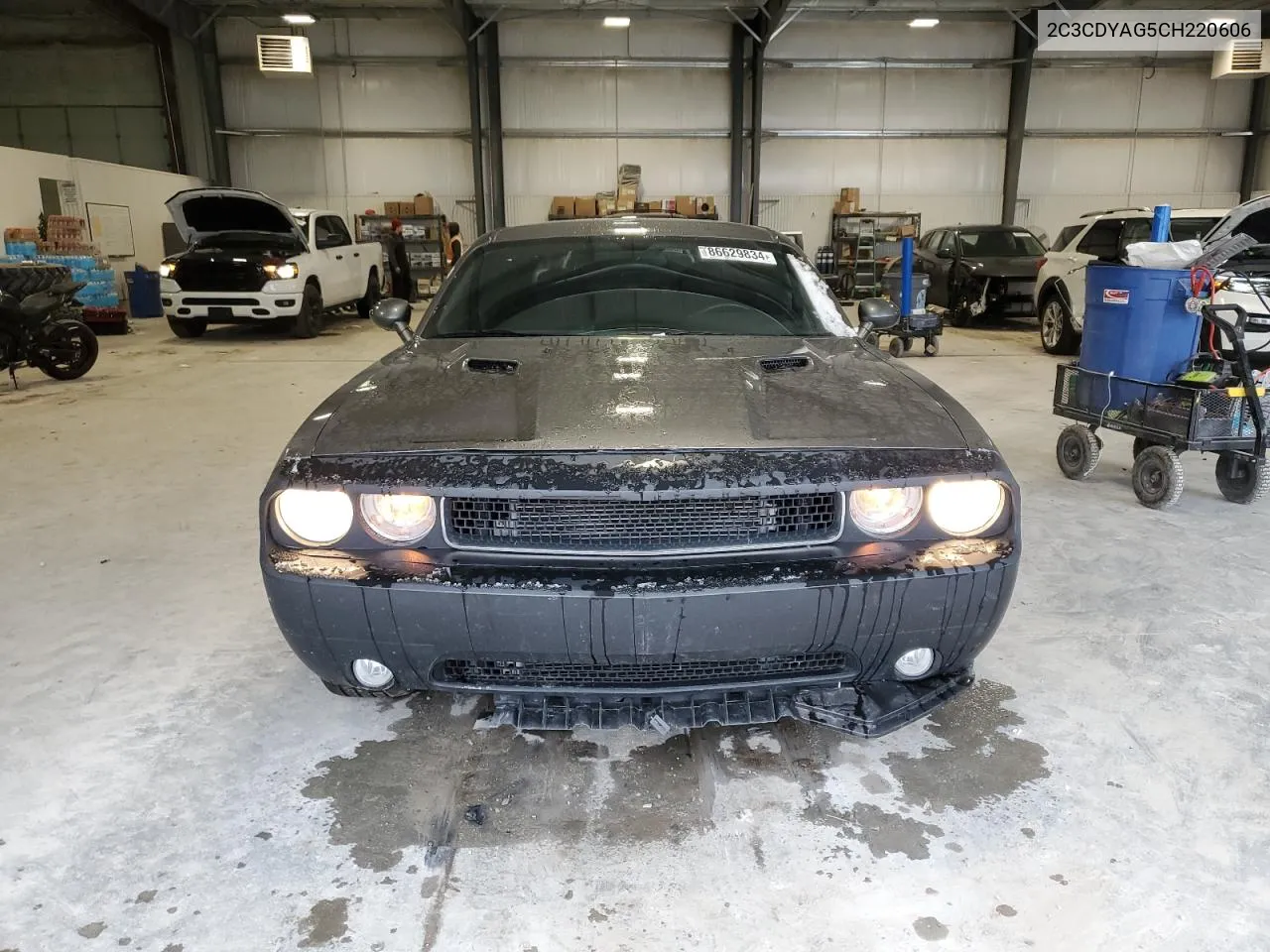 2012 Dodge Challenger Sxt VIN: 2C3CDYAG5CH220606 Lot: 86629834