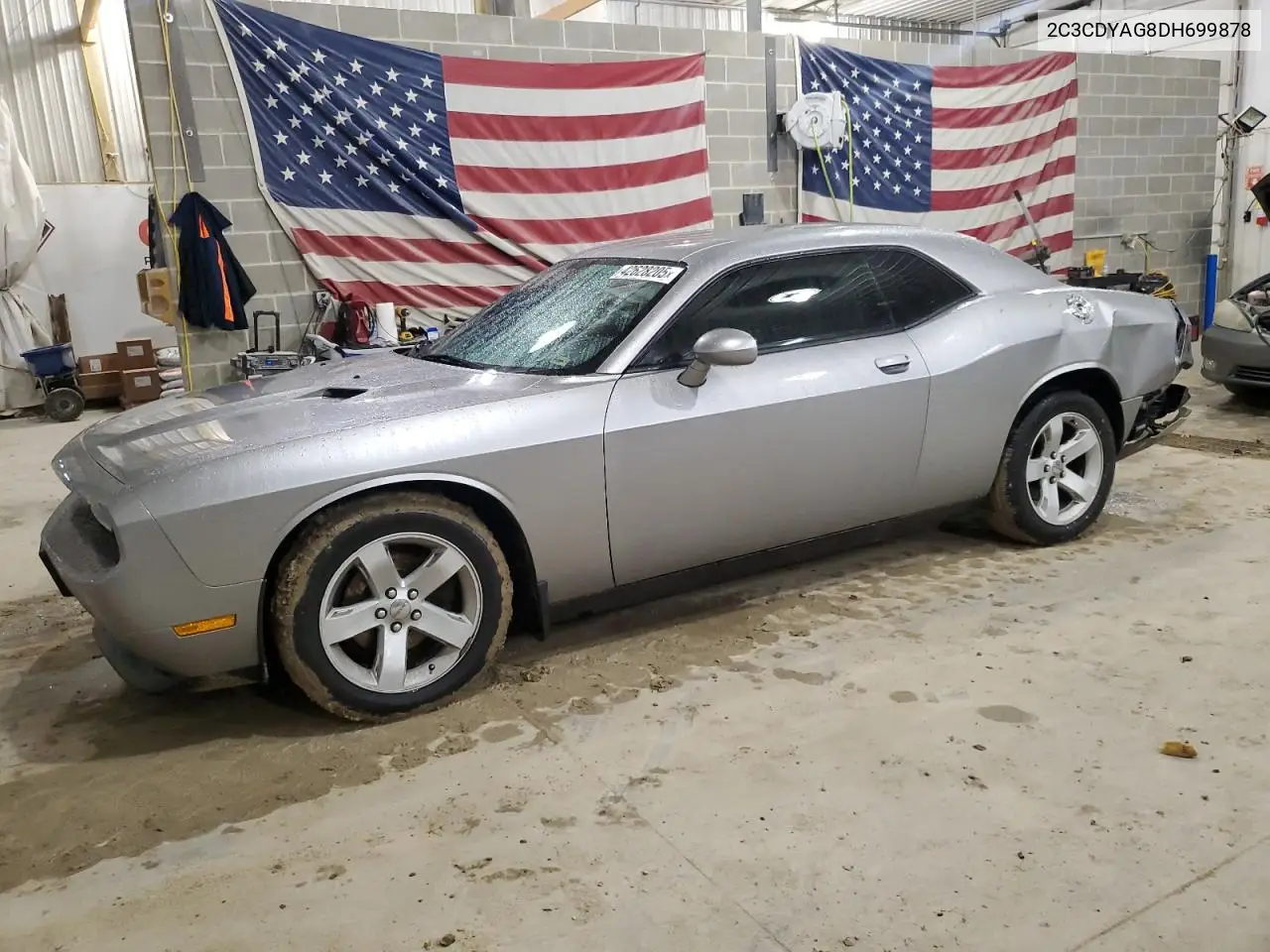 2013 Dodge Challenger Sxt VIN: 2C3CDYAG8DH699878 Lot: 42628205
