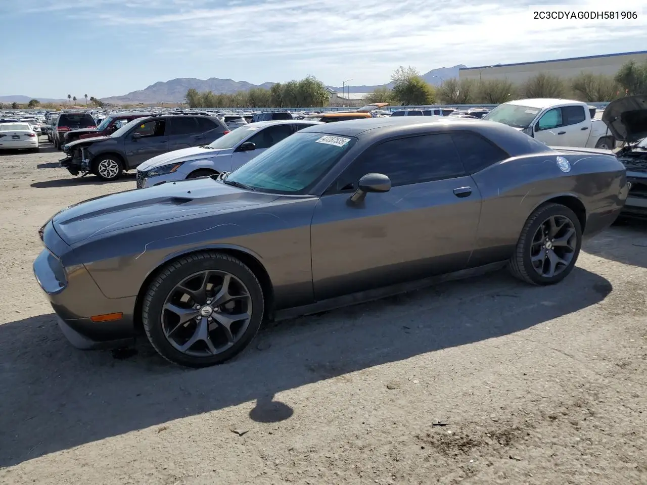 2013 Dodge Challenger Sxt VIN: 2C3CDYAG0DH581906 Lot: 47287535