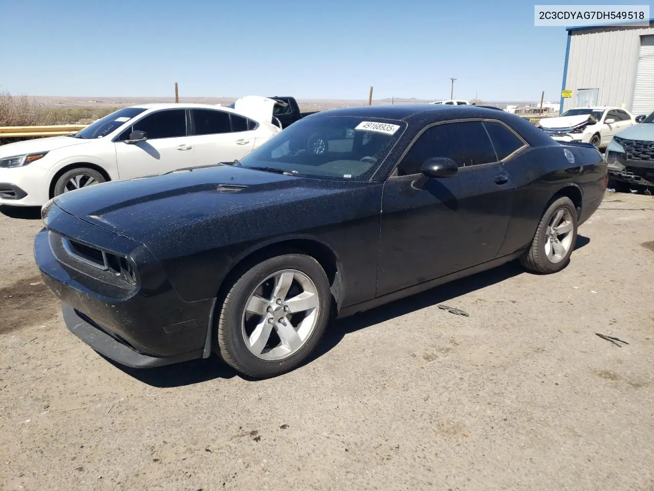 2013 Dodge Challenger Sxt VIN: 2C3CDYAG7DH549518 Lot: 49168935
