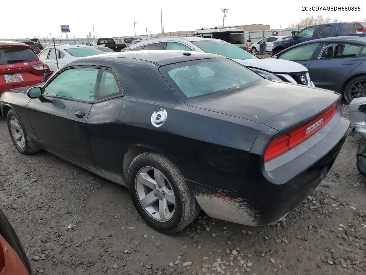 2013 Dodge Challenger Sxt VIN: 2C3CDYAG5DH680835 Lot: 50093965