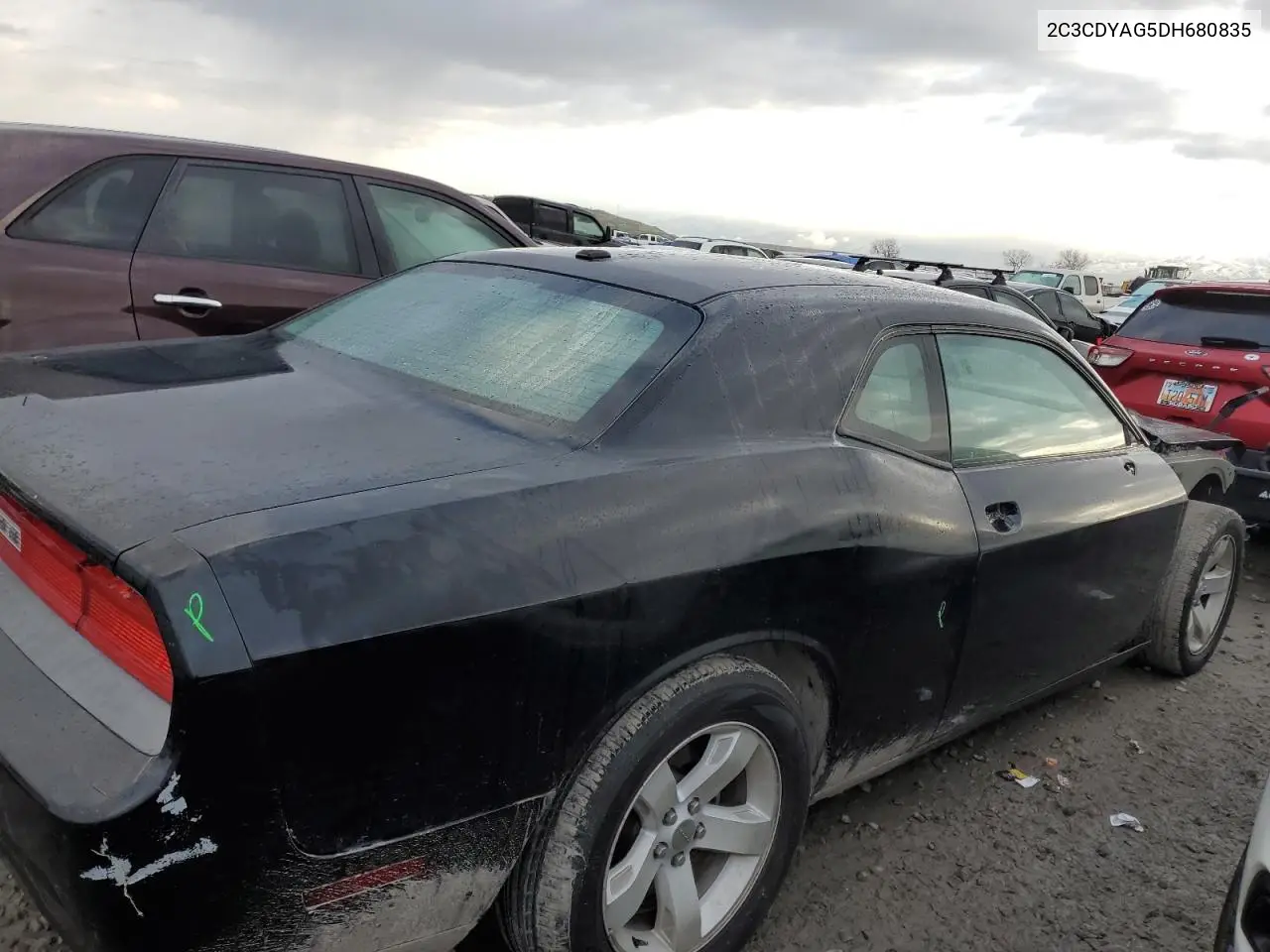 2013 Dodge Challenger Sxt VIN: 2C3CDYAG5DH680835 Lot: 50093965