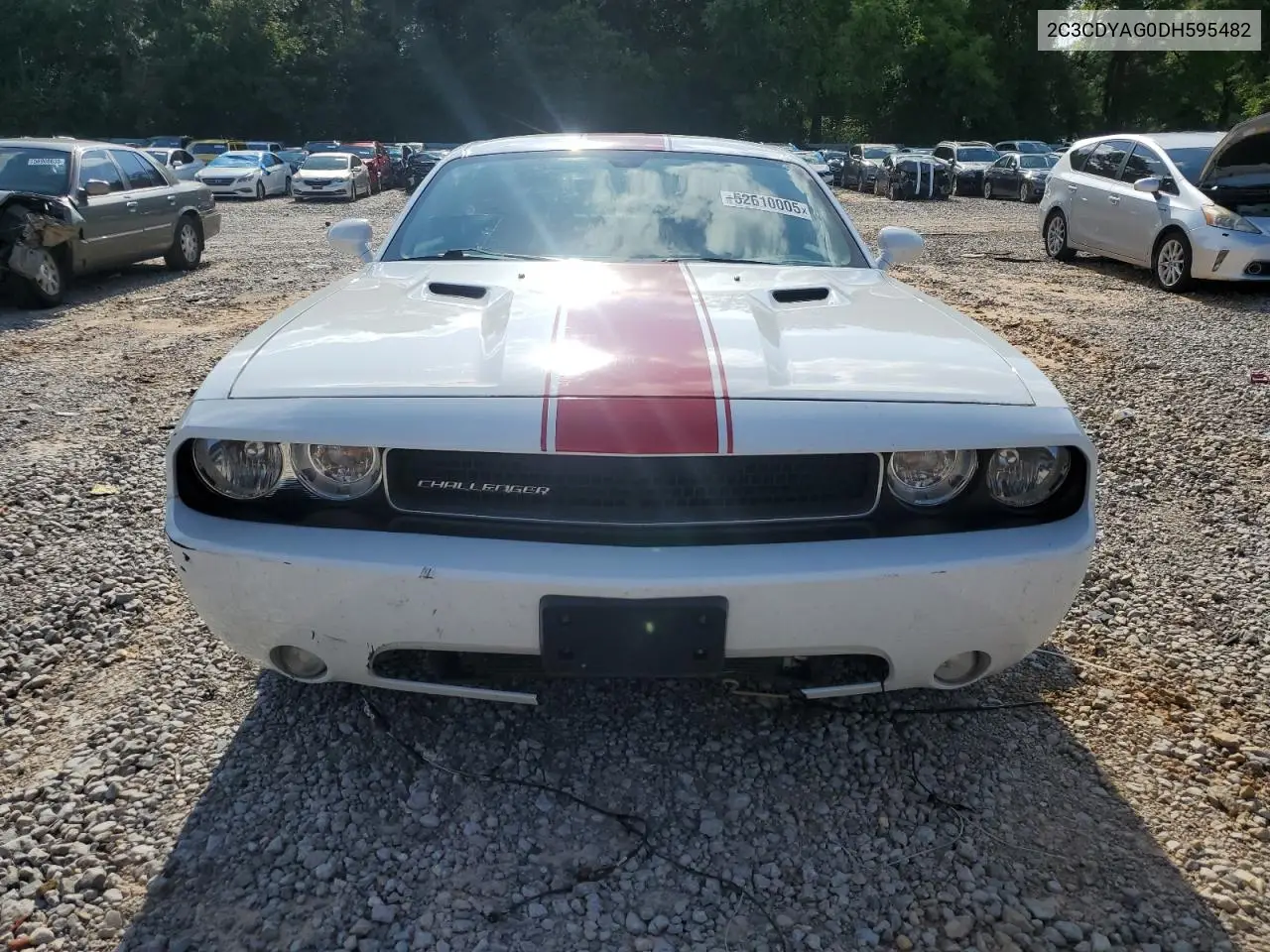 2013 Dodge Challenger Sxt VIN: 2C3CDYAG0DH595482 Lot: 52610005