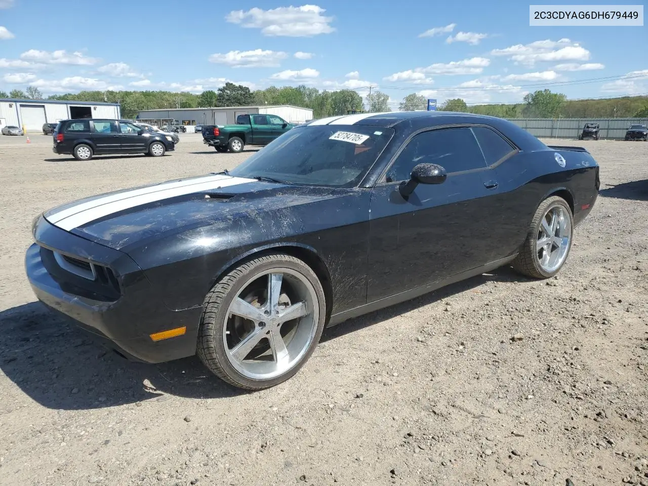 2013 Dodge Challenger Sxt VIN: 2C3CDYAG6DH679449 Lot: 52784705