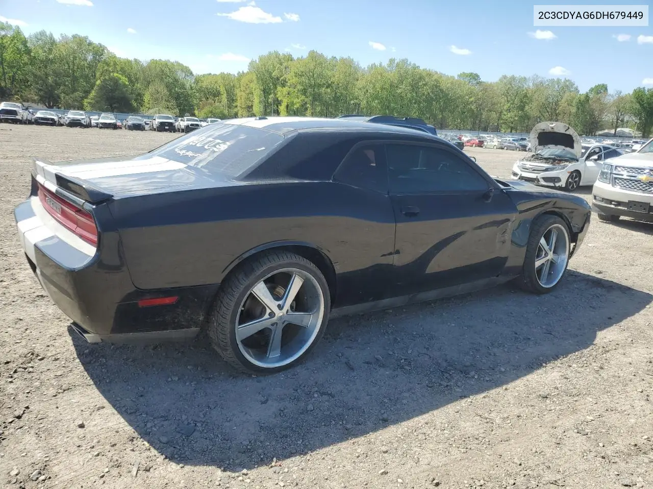 2013 Dodge Challenger Sxt VIN: 2C3CDYAG6DH679449 Lot: 52784705